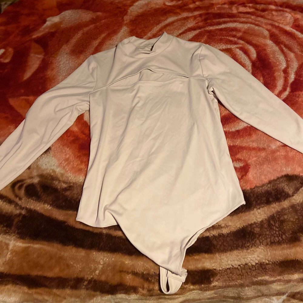 Abercrombie & Fitch Cream Bodysuit